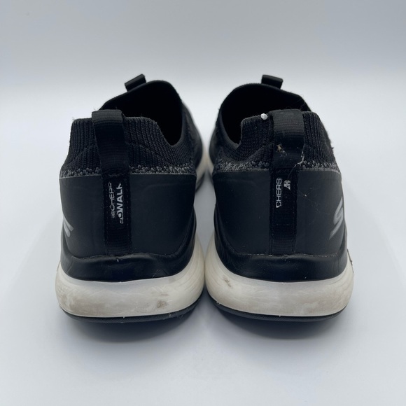 SKECHERS WORKOUT WALKER , HYPER BURST Trainers , Black, Size 6 - Picture 5 of 7